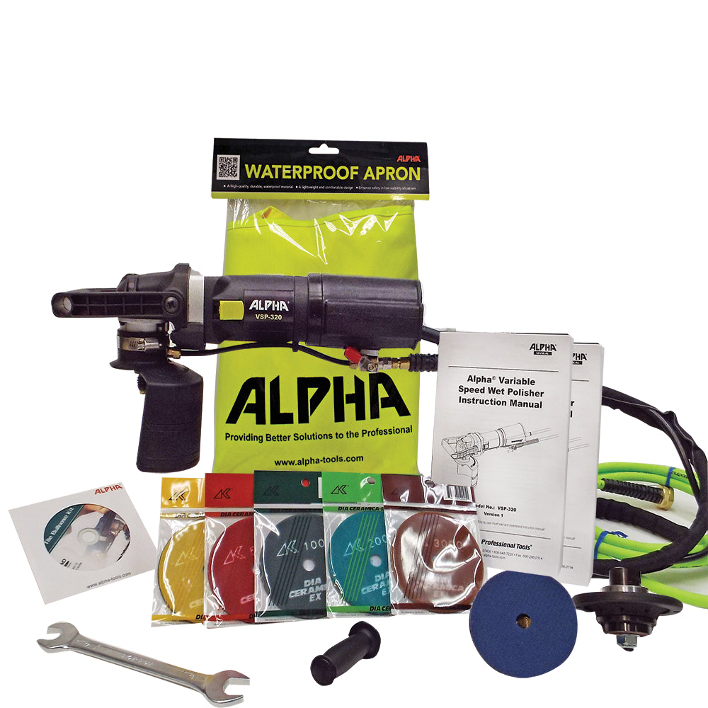 Alpha Tile Bullnose Kit on a white background