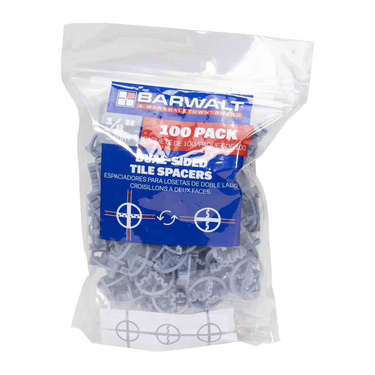 BARWALT Dual-Sided Tile Spacers