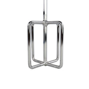 A barwalt economy mixer paddle head on a white background