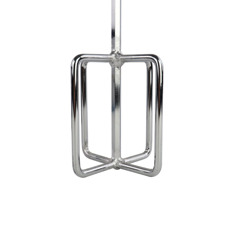 A barwalt economy mixer paddle head on a white background