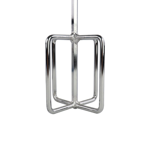 A barwalt economy mixer paddle head on a white background