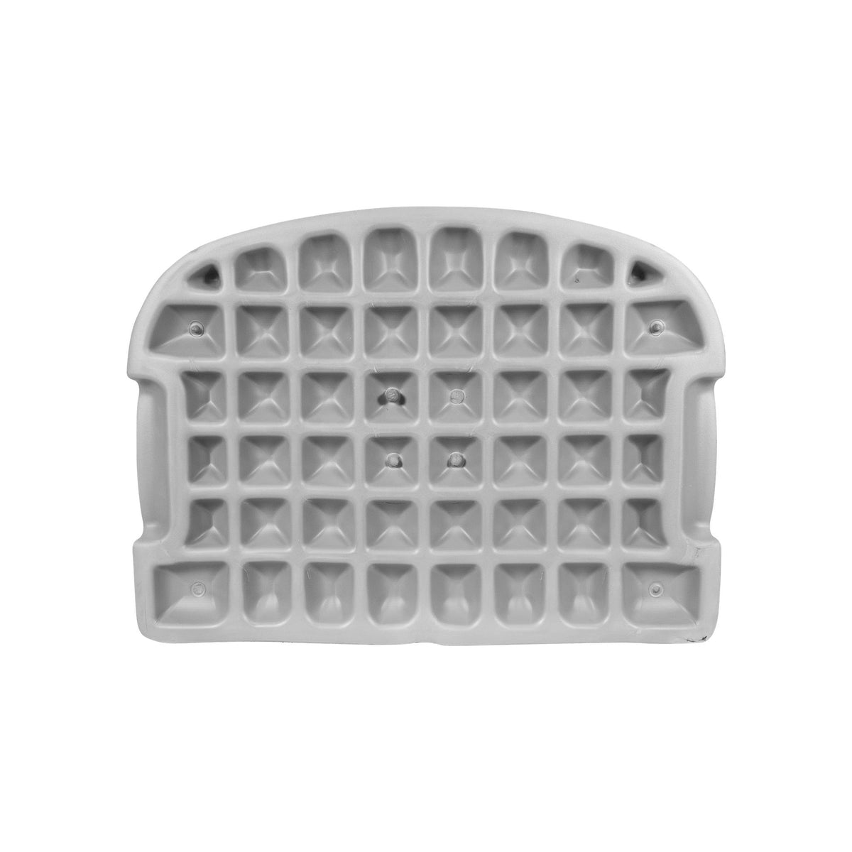 Bottom side of Gray Barwalt Kneel Pad for Kneeling