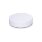 White Barwalt rub brick angled on a white background