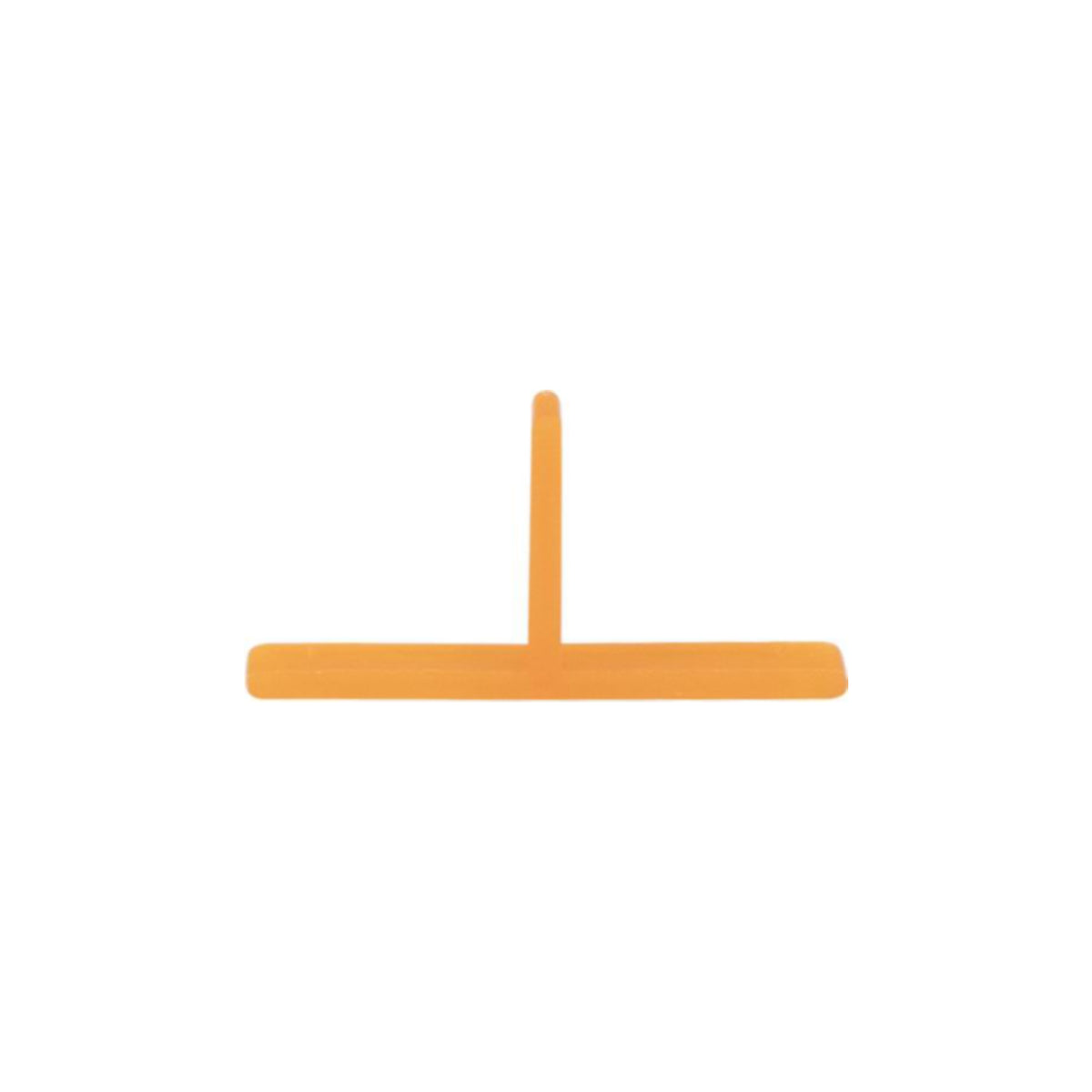 Orange barwalt T Spacer on a white background
