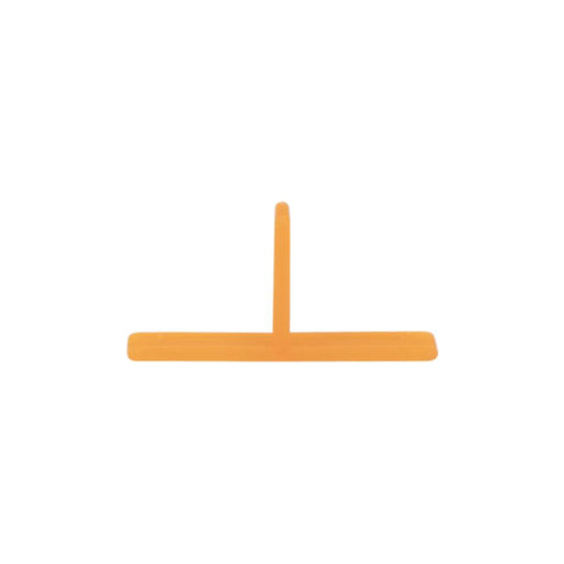 Orange barwalt T Spacer on a white background