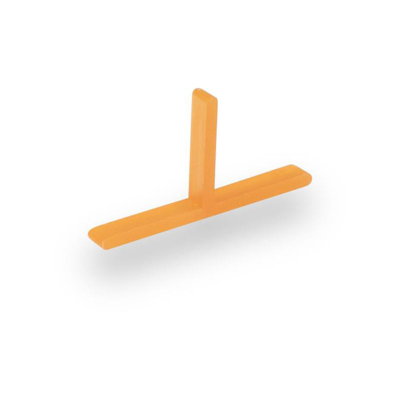 Orange barwalt T Spacer on a white background