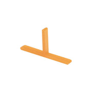 Orange barwalt T Spacer on a white background