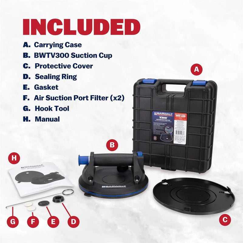 BARWALT V300 Vacuum Suction Cup