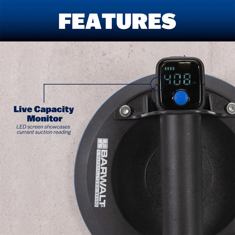 BARWALT V300E Battery Vacuum Suction Cup