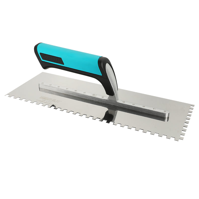 BIHUI 1/4 inch by 1/4 inch Notched Trowel