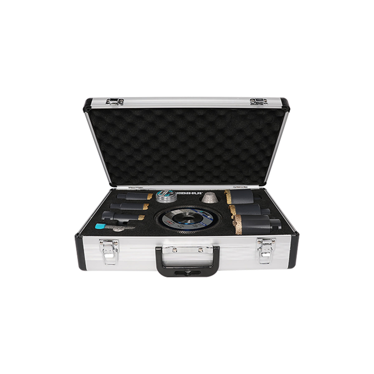 BIHUI 10 Piece diamond turbo drill bit set with case