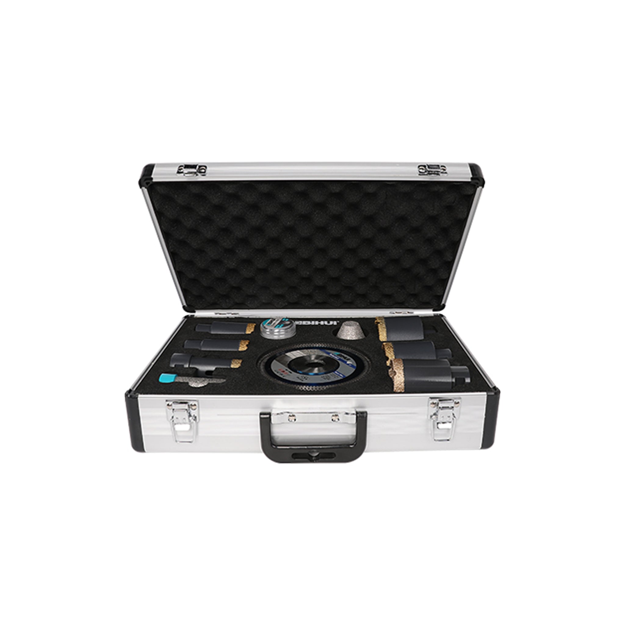 BIHUI 10 Piece diamond turbo drill bit set with case