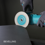 BIHUI 5" Variable Speed 1400W Angle Grinder Beveling