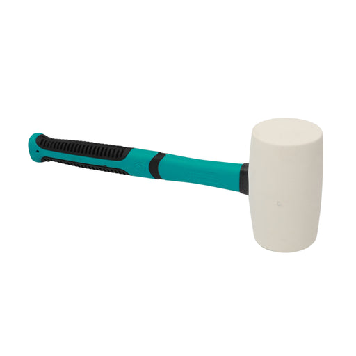 BIHUI 24 oz White Rubber Mallet with Soft Grip Handle