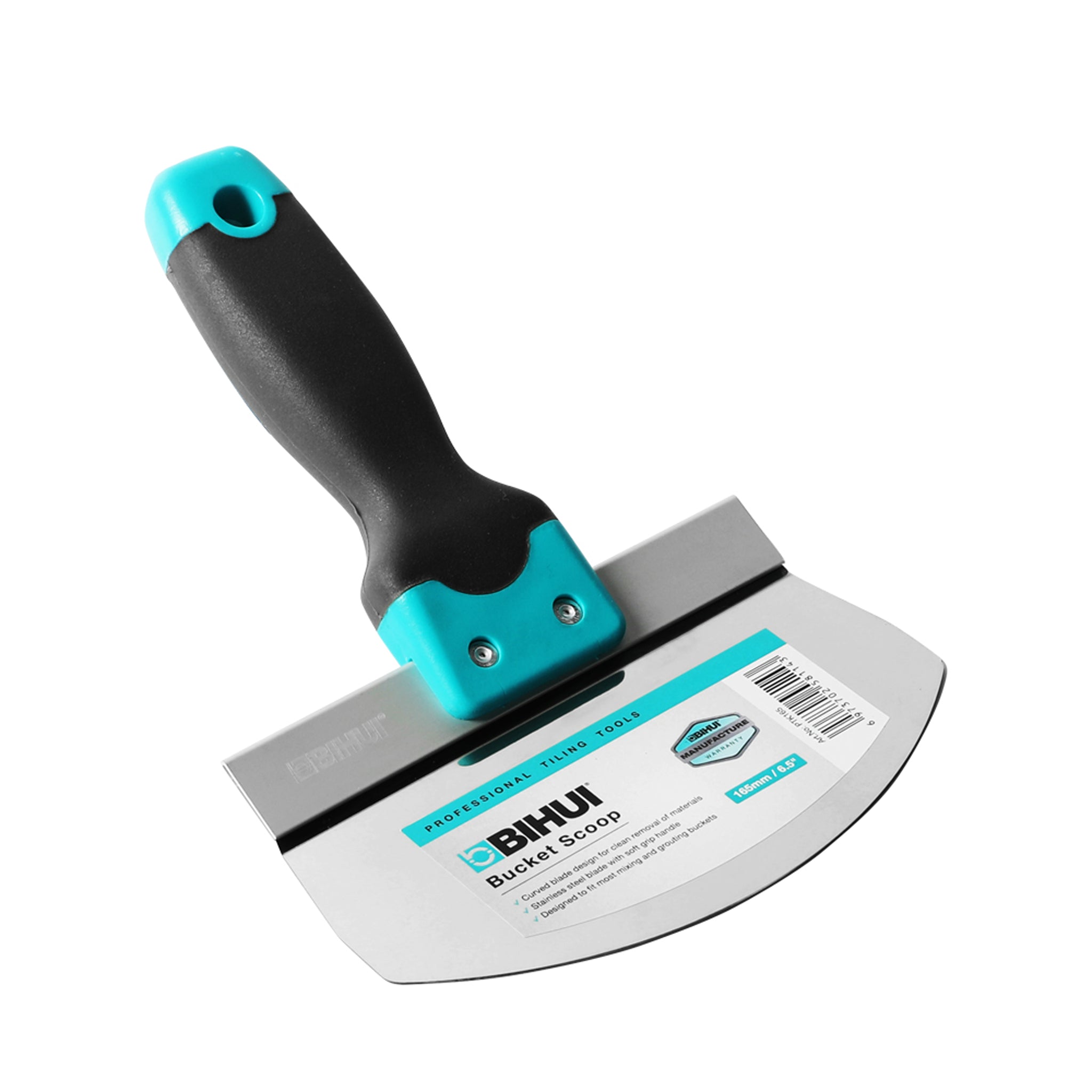 BIHUI 6.5 inch Bucket Scoop Trowel