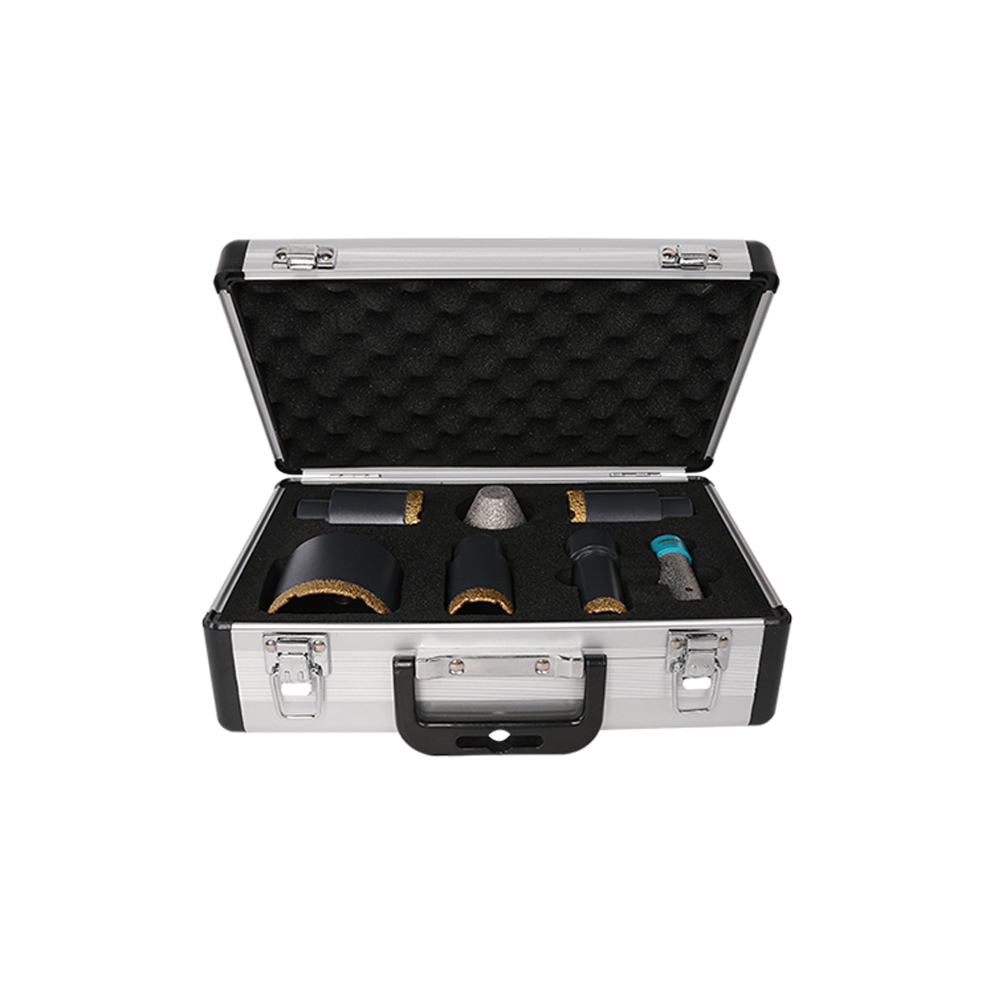 BIHUI 7 Piece Diamond Turbo Drill Set with Case