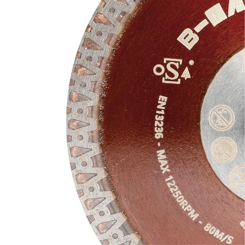 BIHUI B-Master Diamond Blade Segment Close-up
