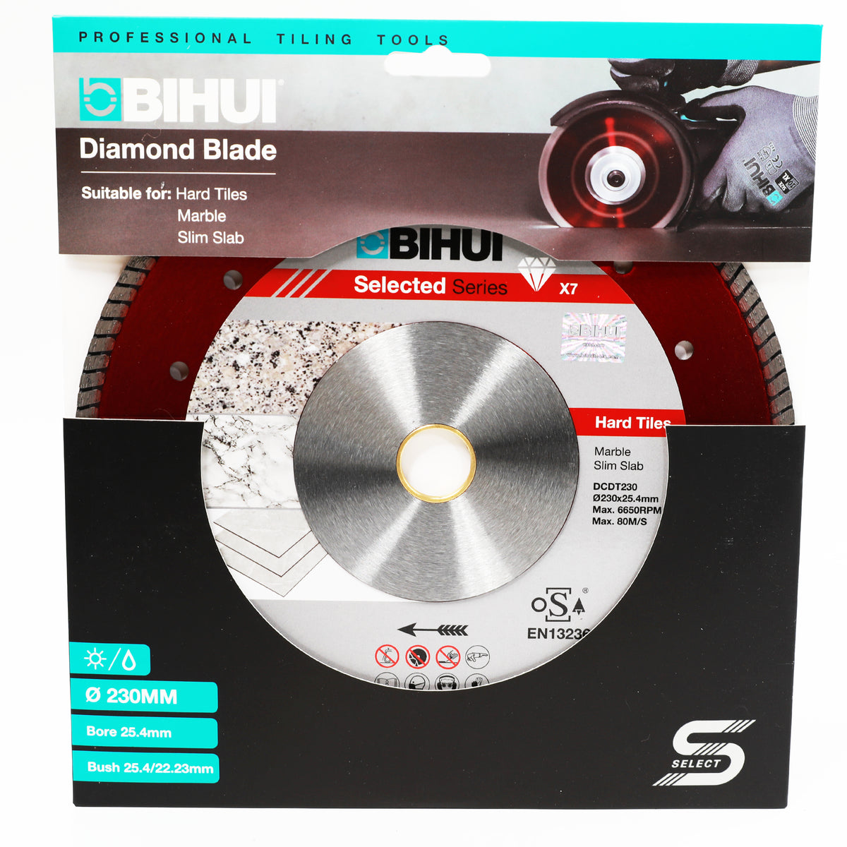 BIHUI B-Turbo Diamond Blade for Hard Materials Packaged