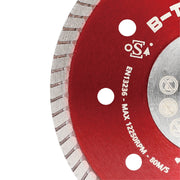 BIHUI B-Turbo Diamond Blade Segment Close-Up View