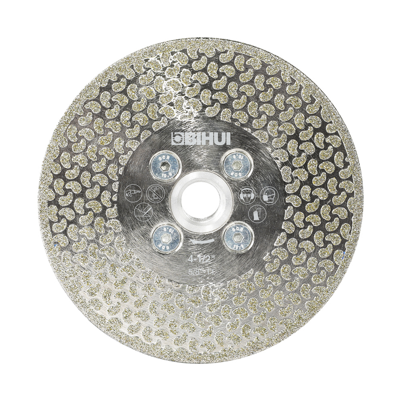 BIHUI Electroplated Diamond Blade for Cutting & Roughing Front View