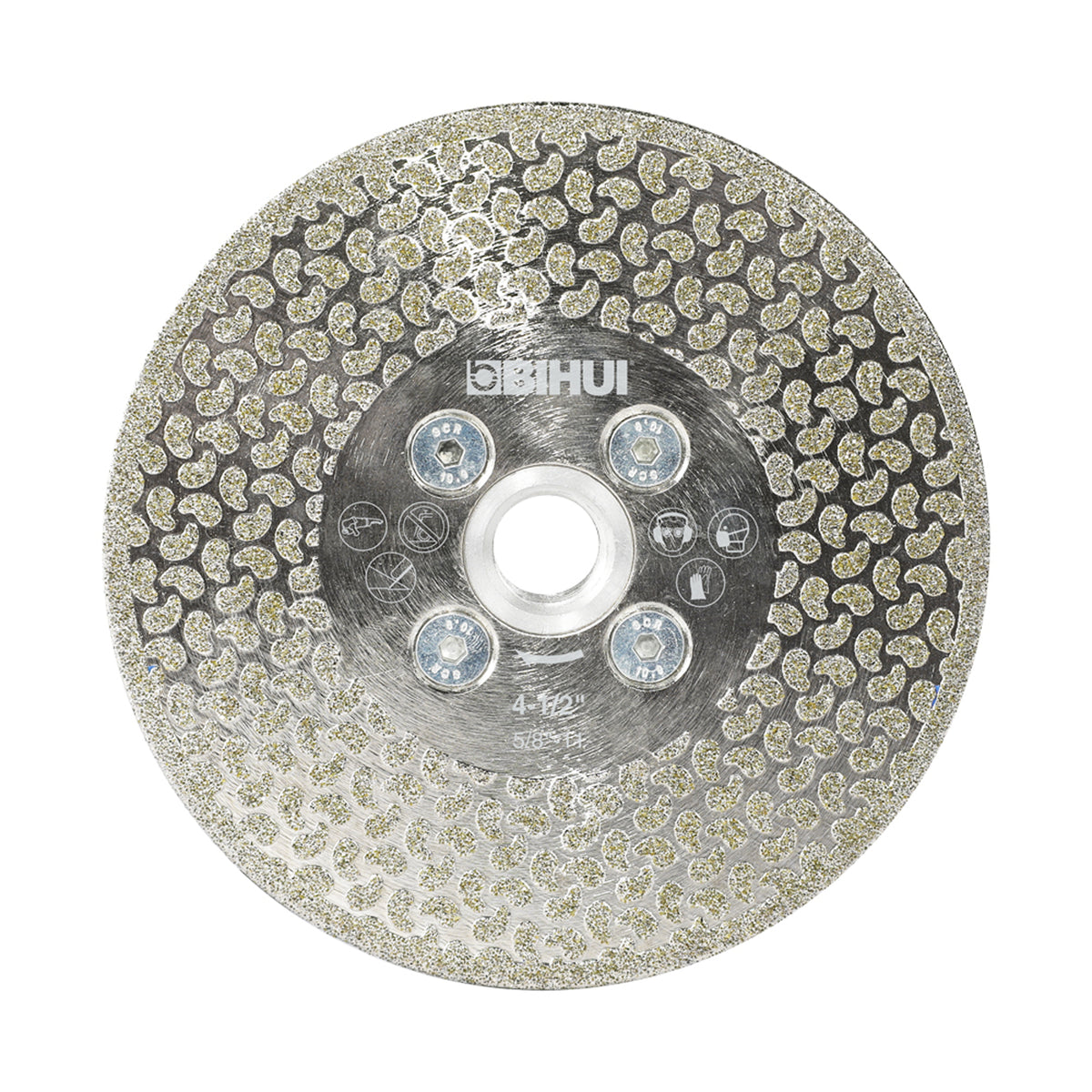 BIHUI Electroplated Diamond Blade for Cutting & Roughing Front View