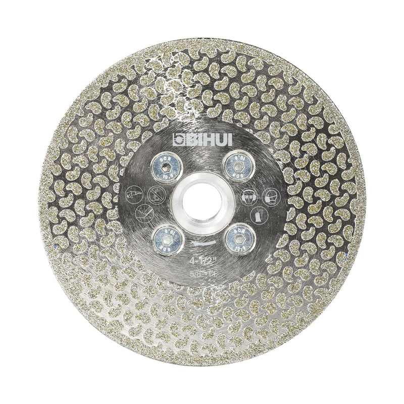 BIHUI Electroplated Diamond Blade for Cutting & Roughing Front View