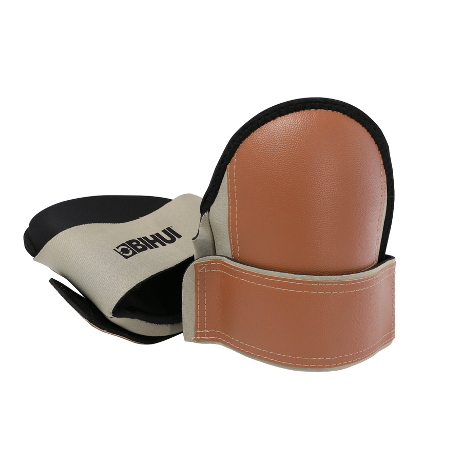 BIHUI Neoprene Leatherette Knee Pads