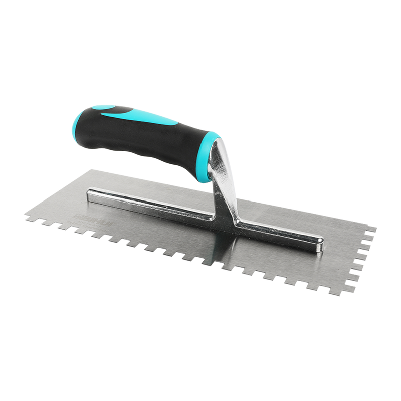 BIHUI Soft Grip 5/16" x 5/16" Notched Trowel