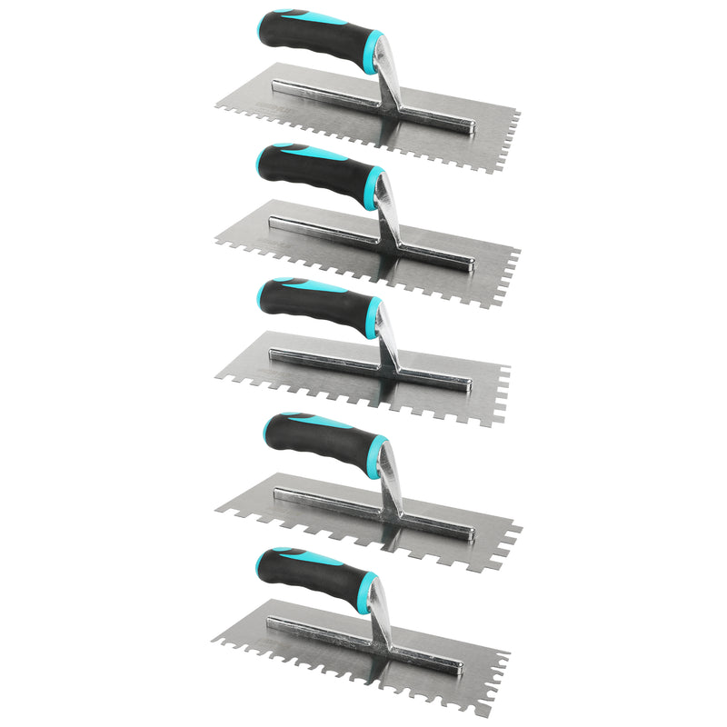 BIHUI Soft Grip Notched Trowels
