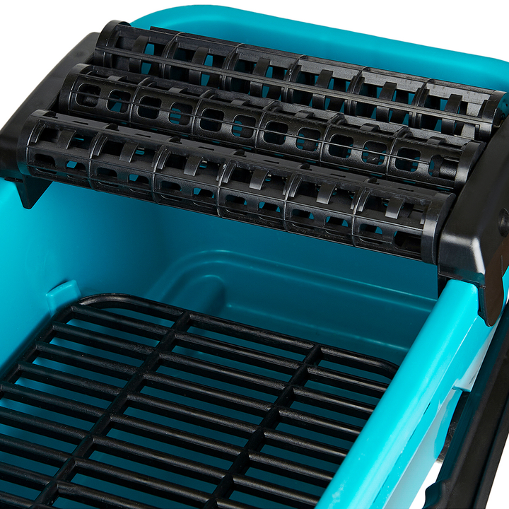 BIHUI 5-Gallon Tile & Grout Wash Bucket Rollers Close-up