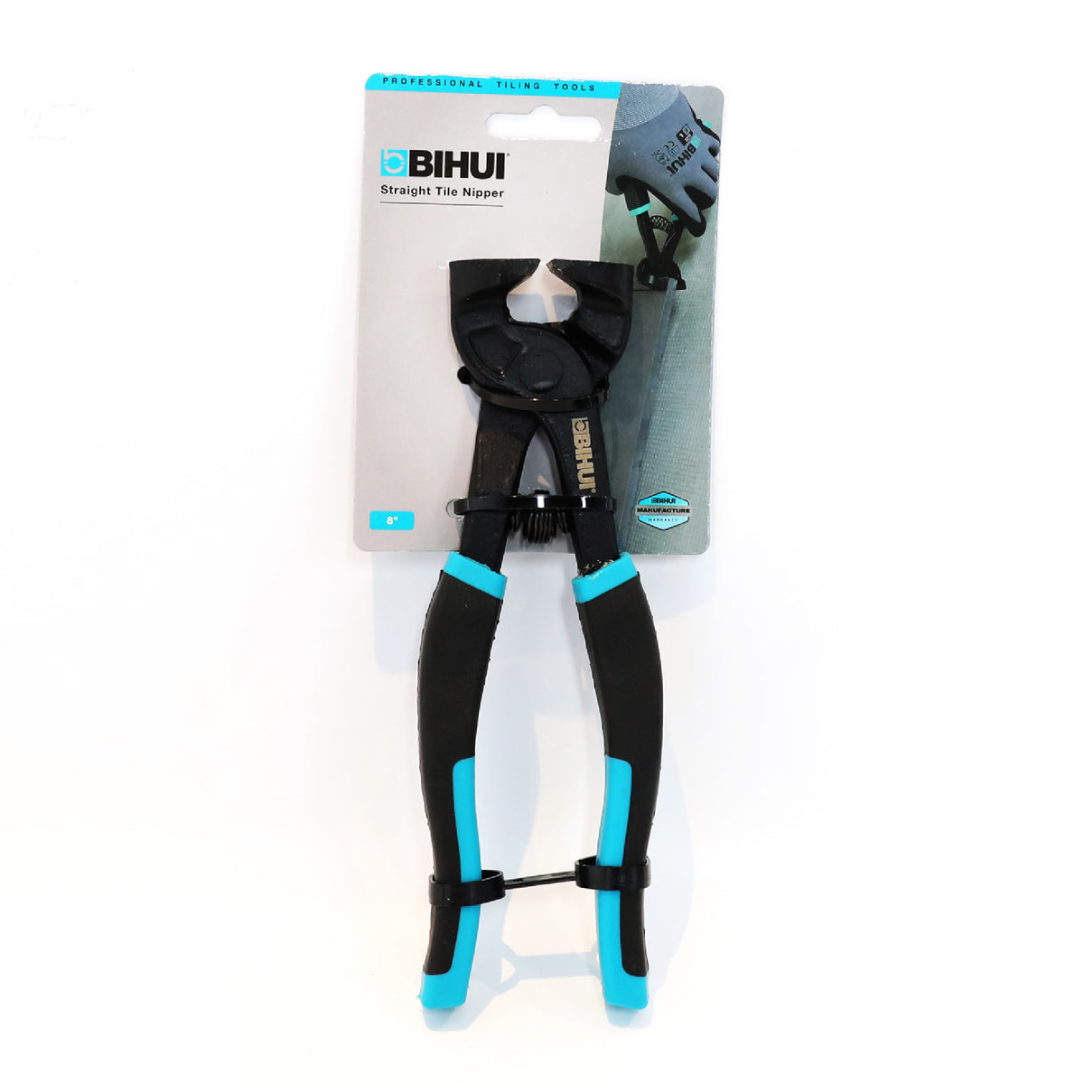 BIHUI 8 inch Tungsten Carbide Tip Tile Nippers Packaged