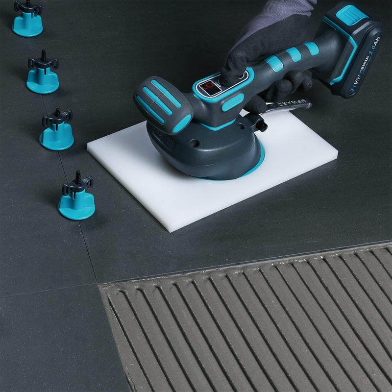 BIHUI Vibration Tile Beater with Digital Control Panel grabbing tile