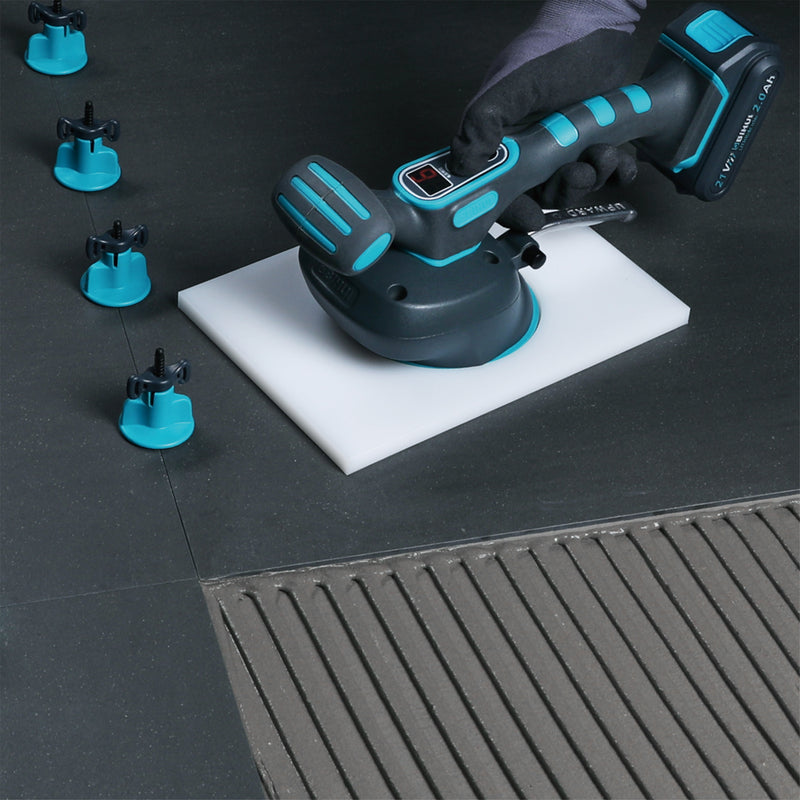 BIHUI Vibration Tile Beater with Digital Control Panel grabbing tile