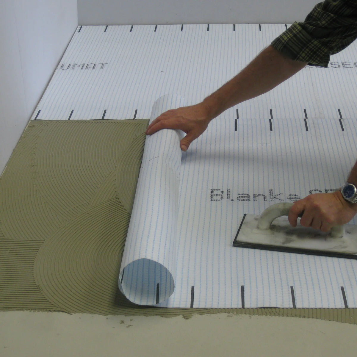 Blanke SECUMAT Uncoupling & Crack Isolation Underlayment