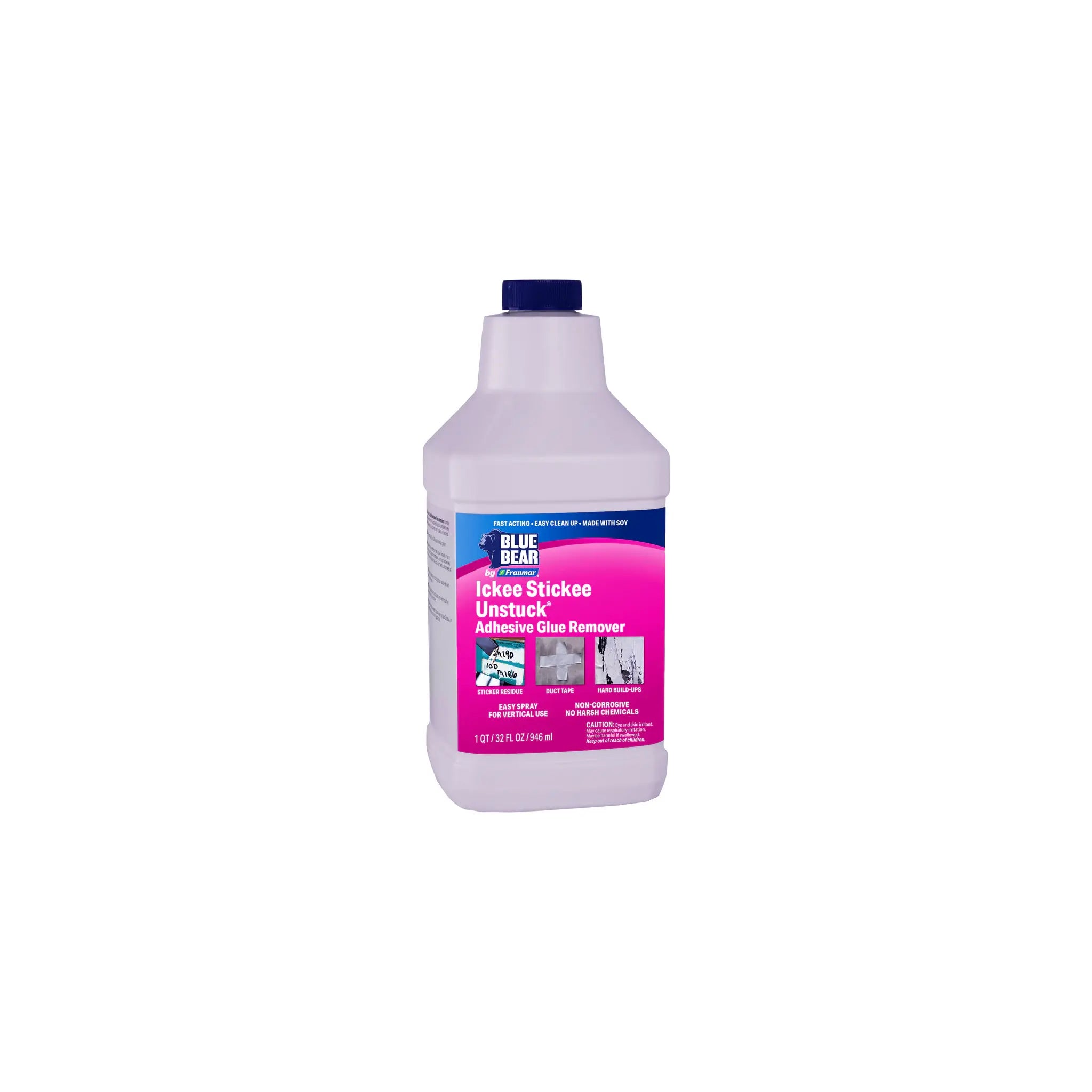BLUE BEAR Ickee Stickee Unstuck Adhesive Remover