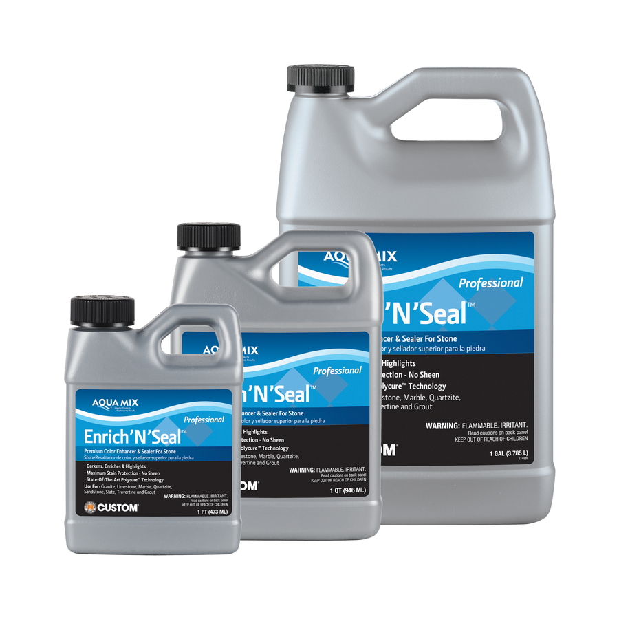 Aqua Mix® Enrich ‘N’ Seal™ Natural Stone Sealer