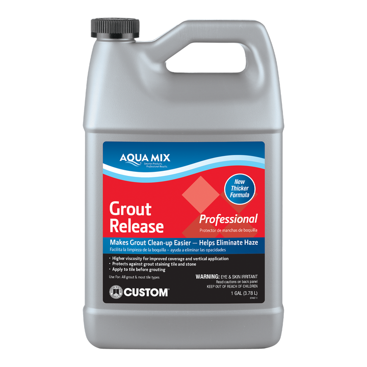 Aqua Mix® Grout Release – Temporary Grout Protector for Tile Surfaces