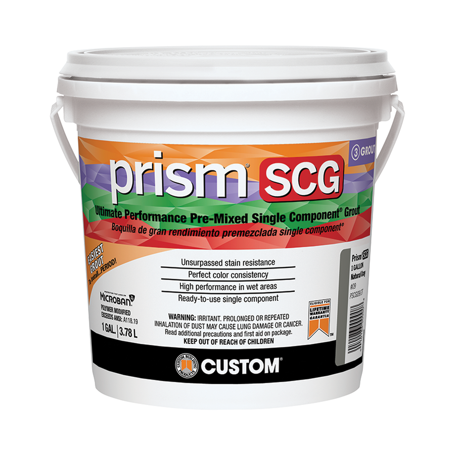 CUSTOM Prism® SCG Ultimate Performance Pre-Mixed Single Component® Grout