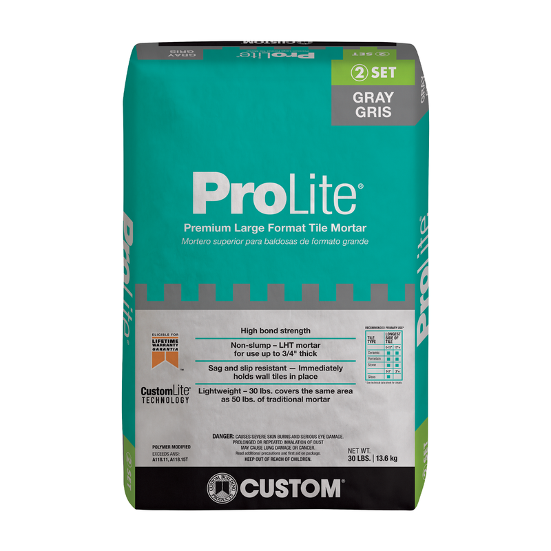 CUSTOM ProLite Large Format Tile Mortar