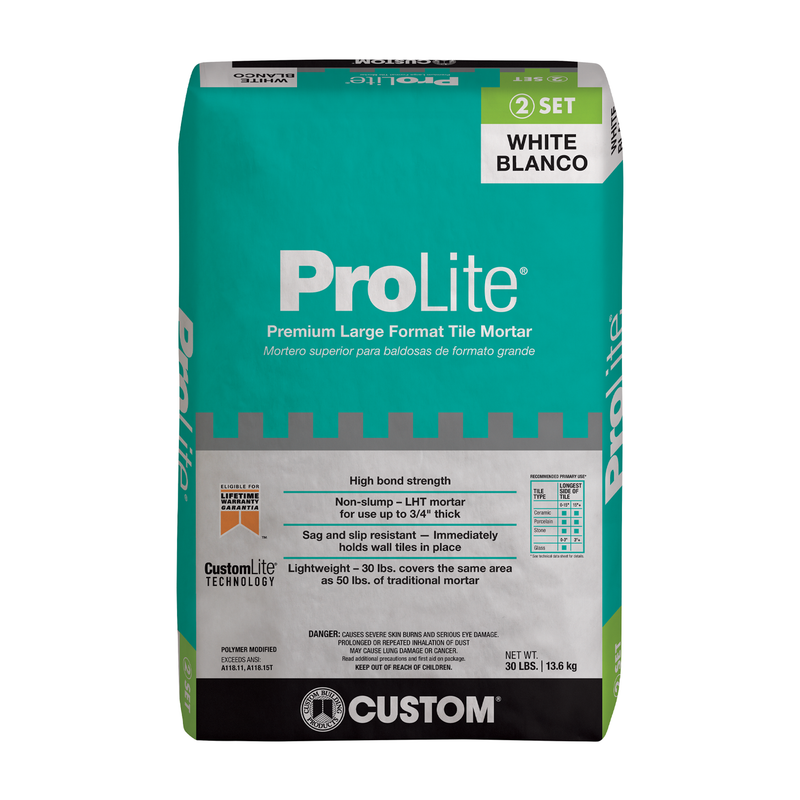 CUSTOM ProLite Large Format Tile Mortar