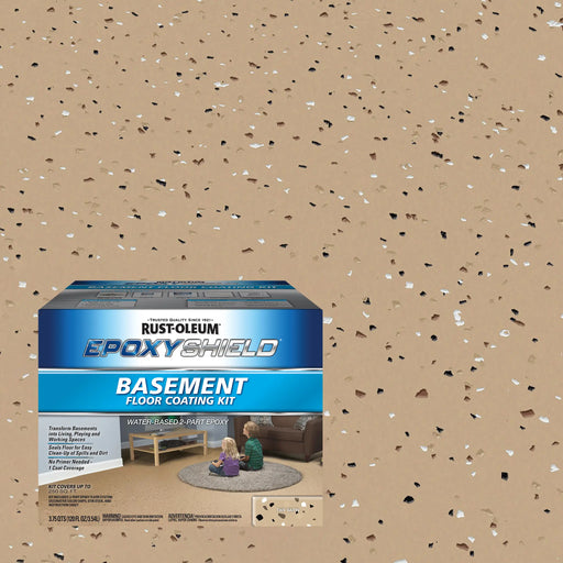 Rust-Oleum EpoxyShield Basement Floor Coating Kit