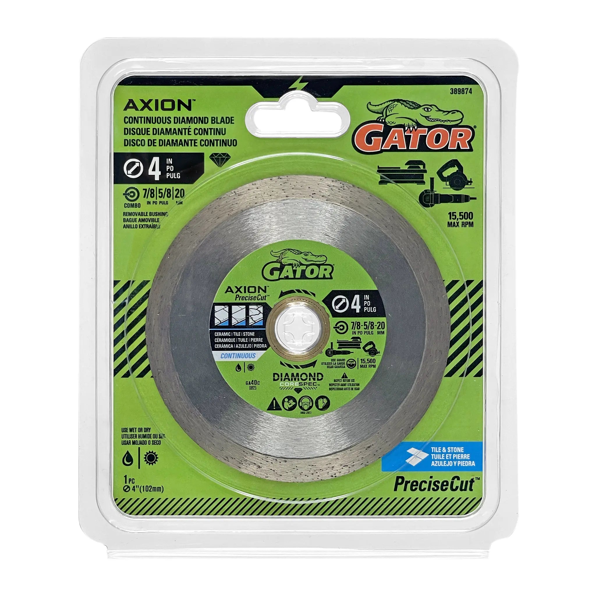 GATOR PreciseCut Continuous Rim Diamond Blades