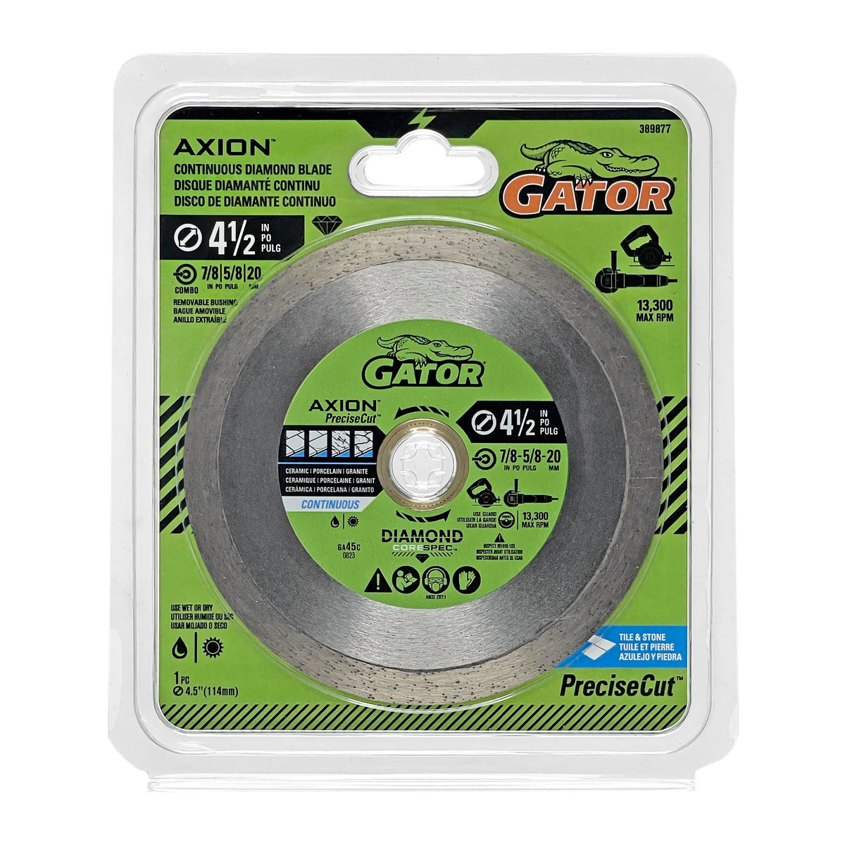 GATOR PreciseCut Continuous Rim Diamond Blades