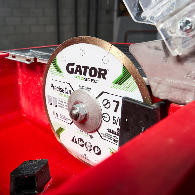 GATOR PROSPEC™ PreciseCut™ Continuous Rim Diamond Blade
