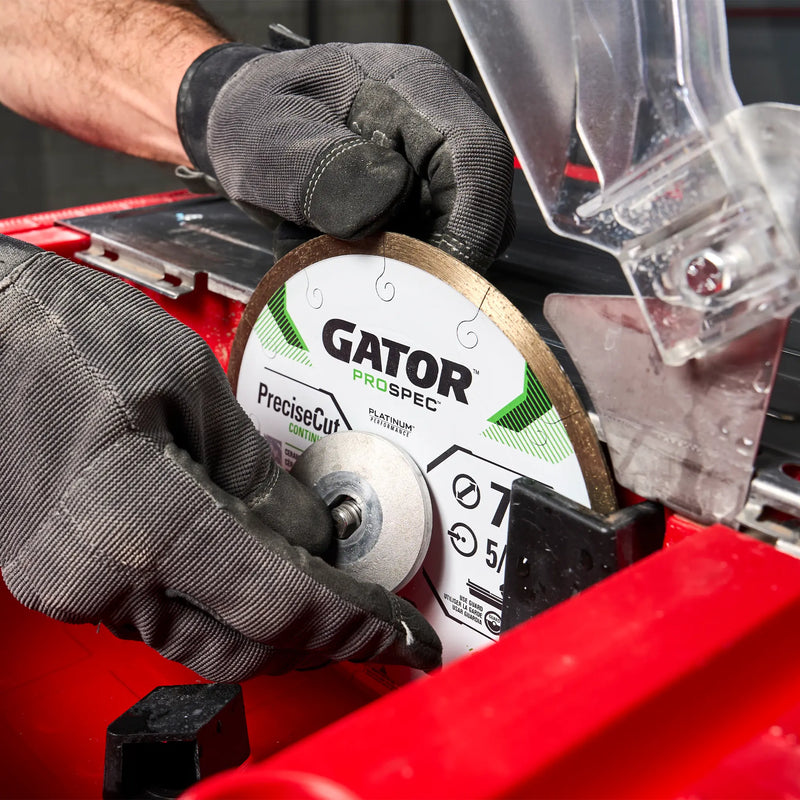 GATOR PROSPEC™ PreciseCut™ Continuous Rim Diamond Blade
