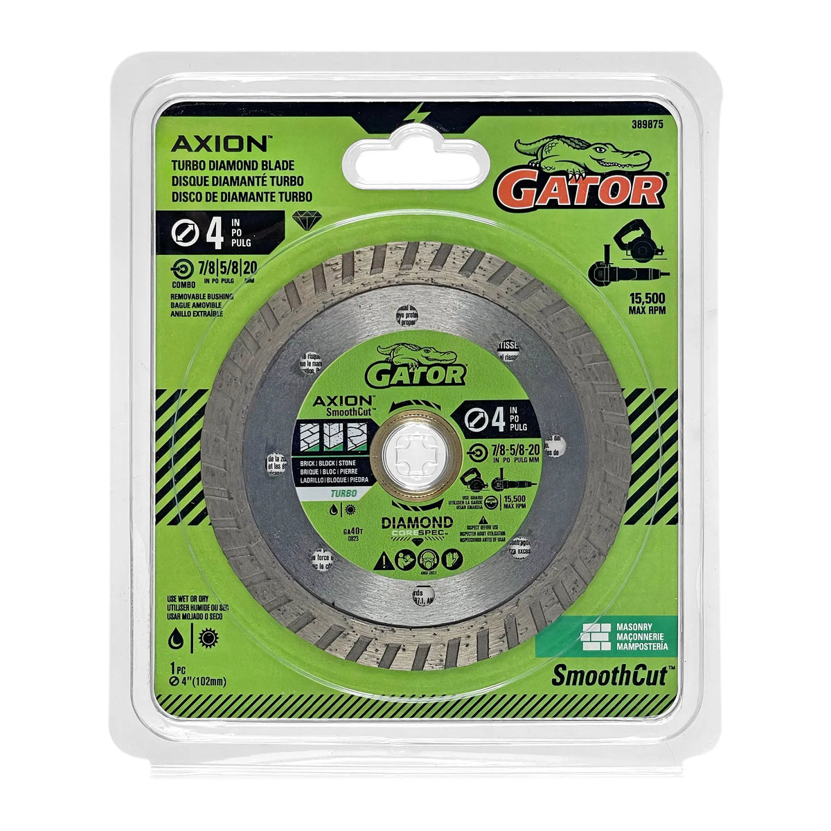 GATOR SmoothCut Turbo Diamond Blades