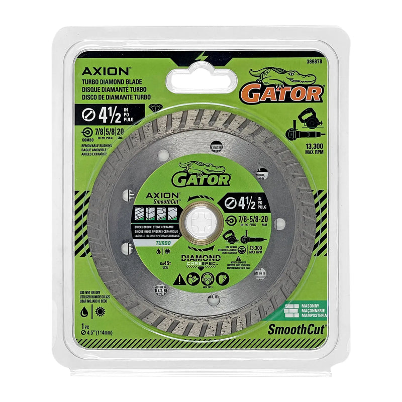 GATOR SmoothCut™ Turbo Diamond Blade
