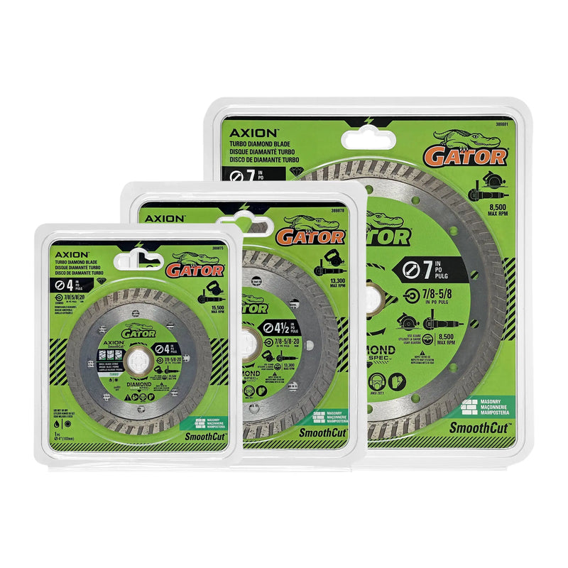GATOR SmoothCut™ Turbo Diamond Blade