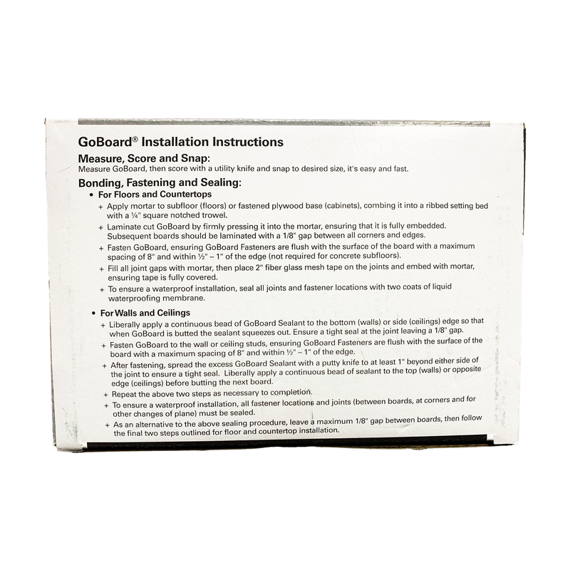 GoBoard 1-5/8" Self-Drilling Fasteners for Metal Studs (550 Piece), Back