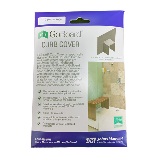 GoBoard Curb Cover, 2-Pack, Front Side